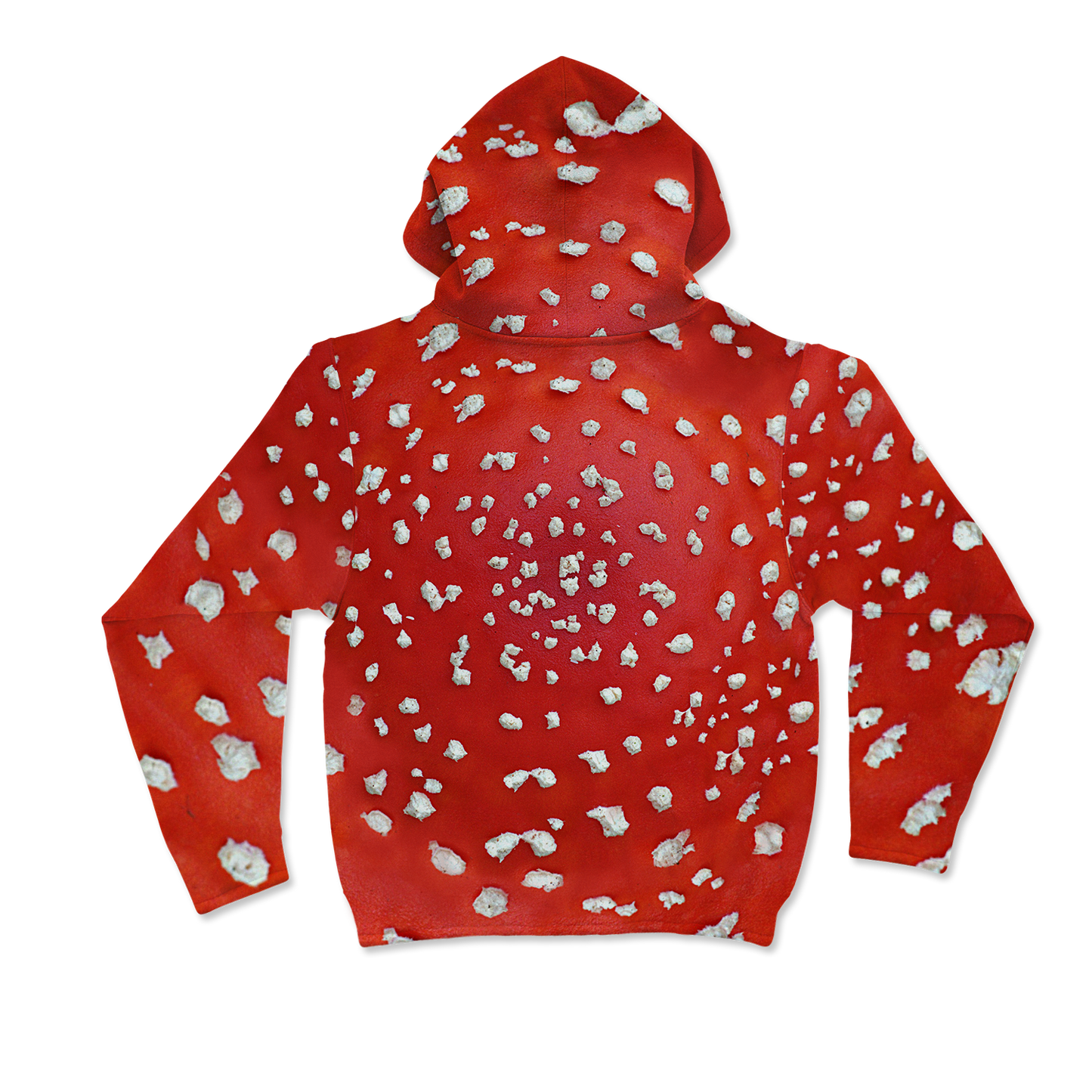 Fly Agaric - Amanita All Over Print Mask Hoodie