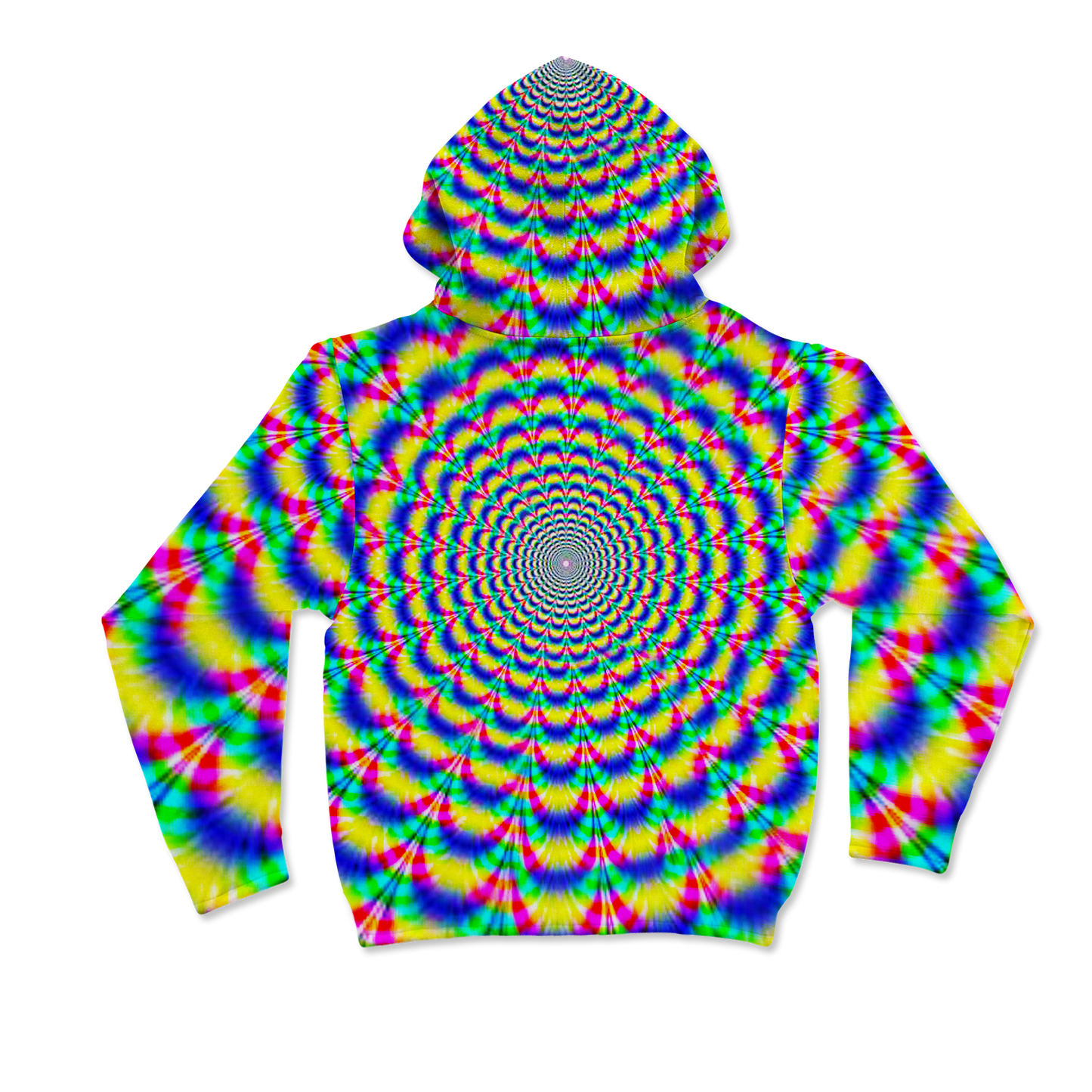 Psi~ Spiral All Over Print Mask Hoodie