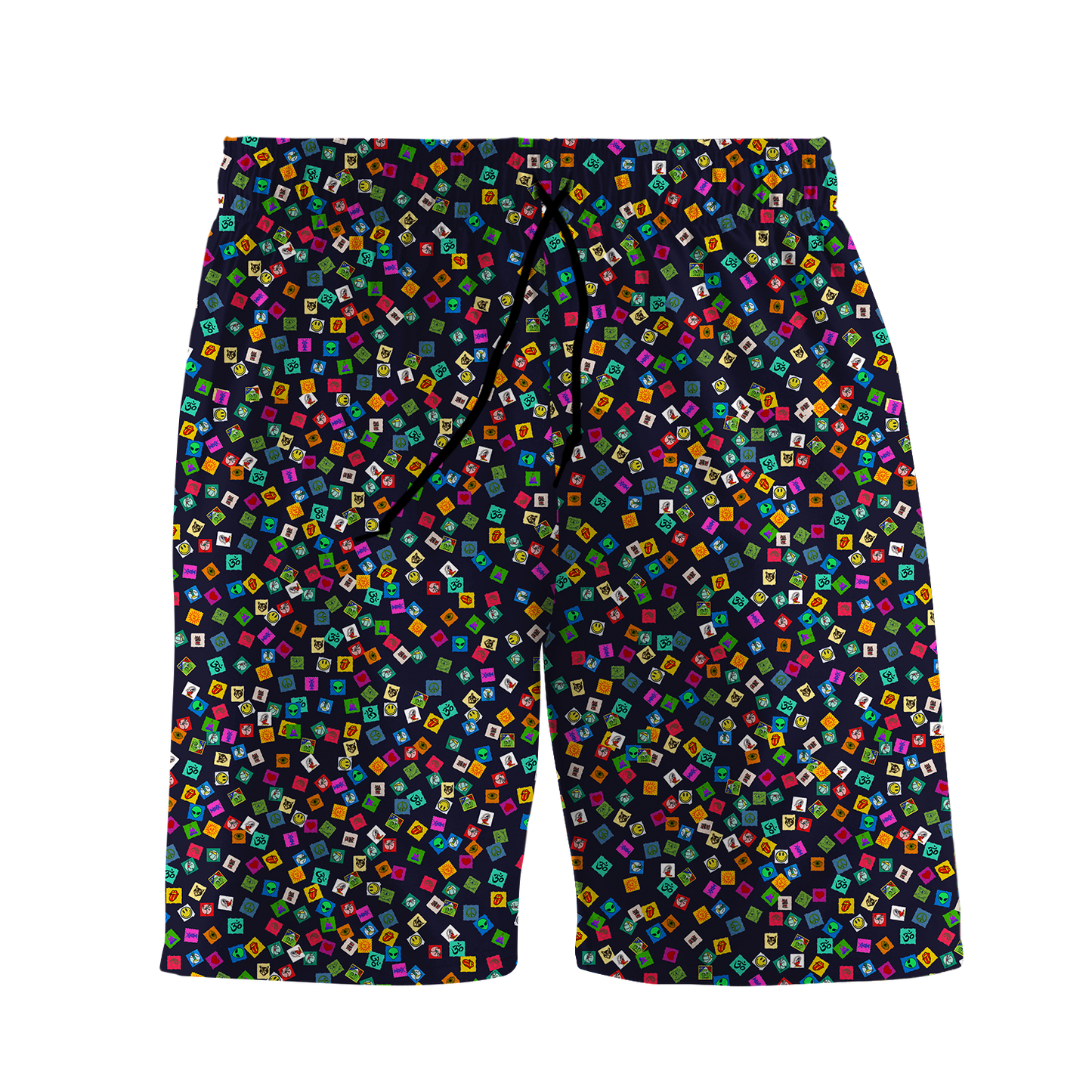 Tabs All Over Print Men's Shorts