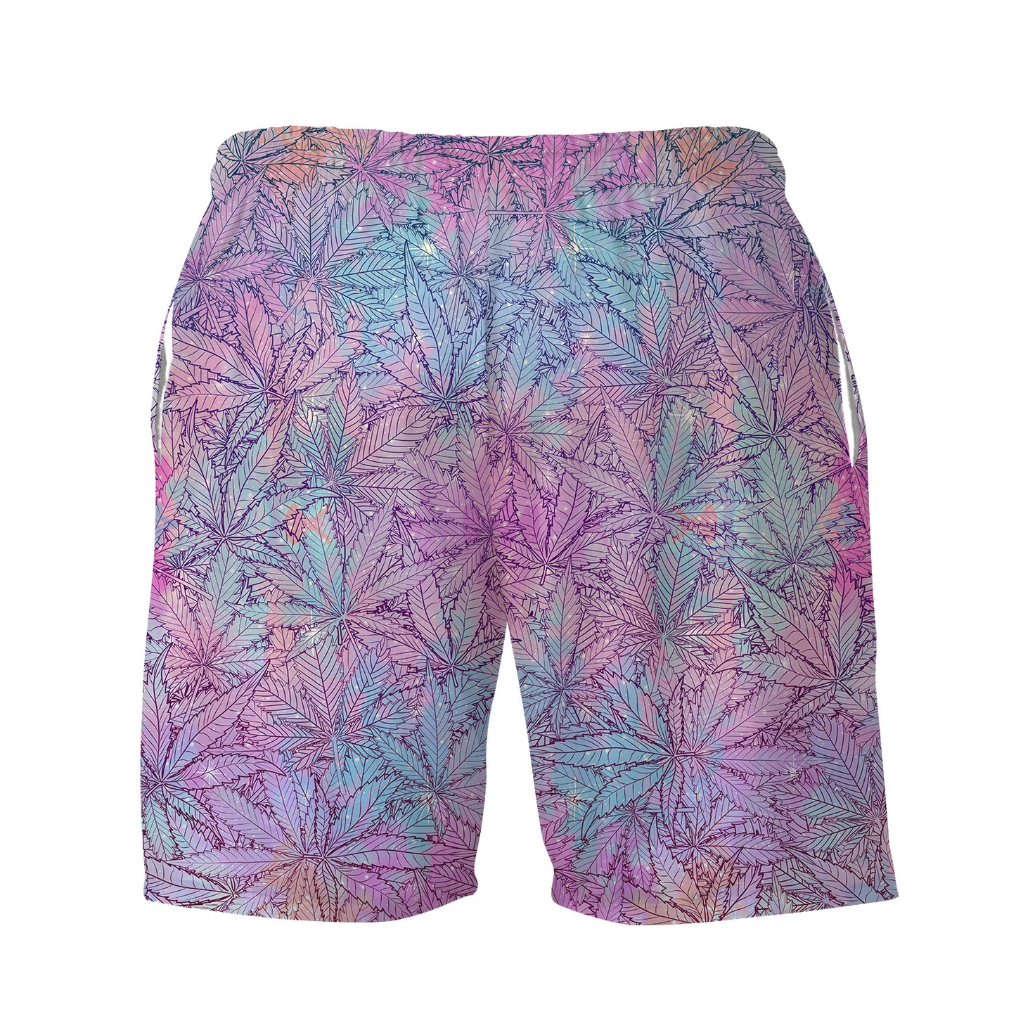 Canna~ Pattern All Over Print Men's Shorts