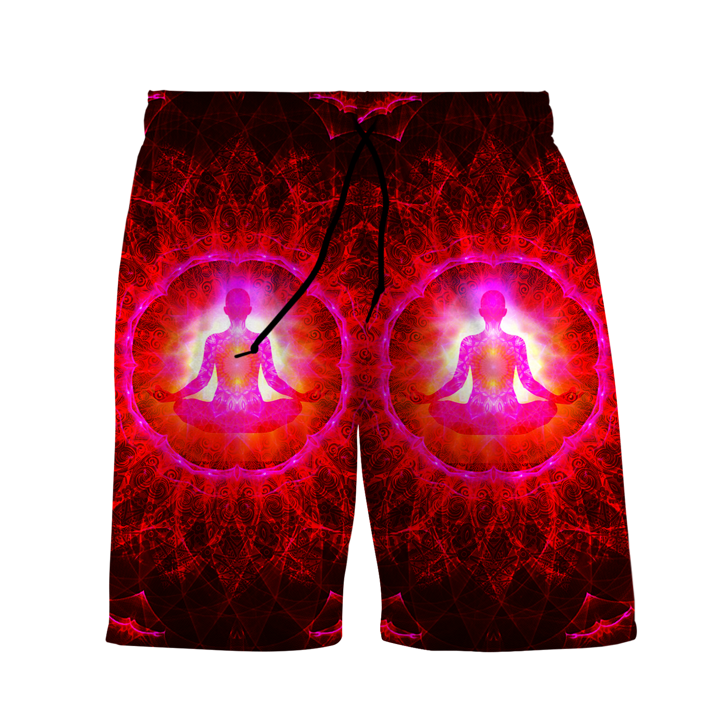 Meditating Psi~ All Over Print Men's Shorts