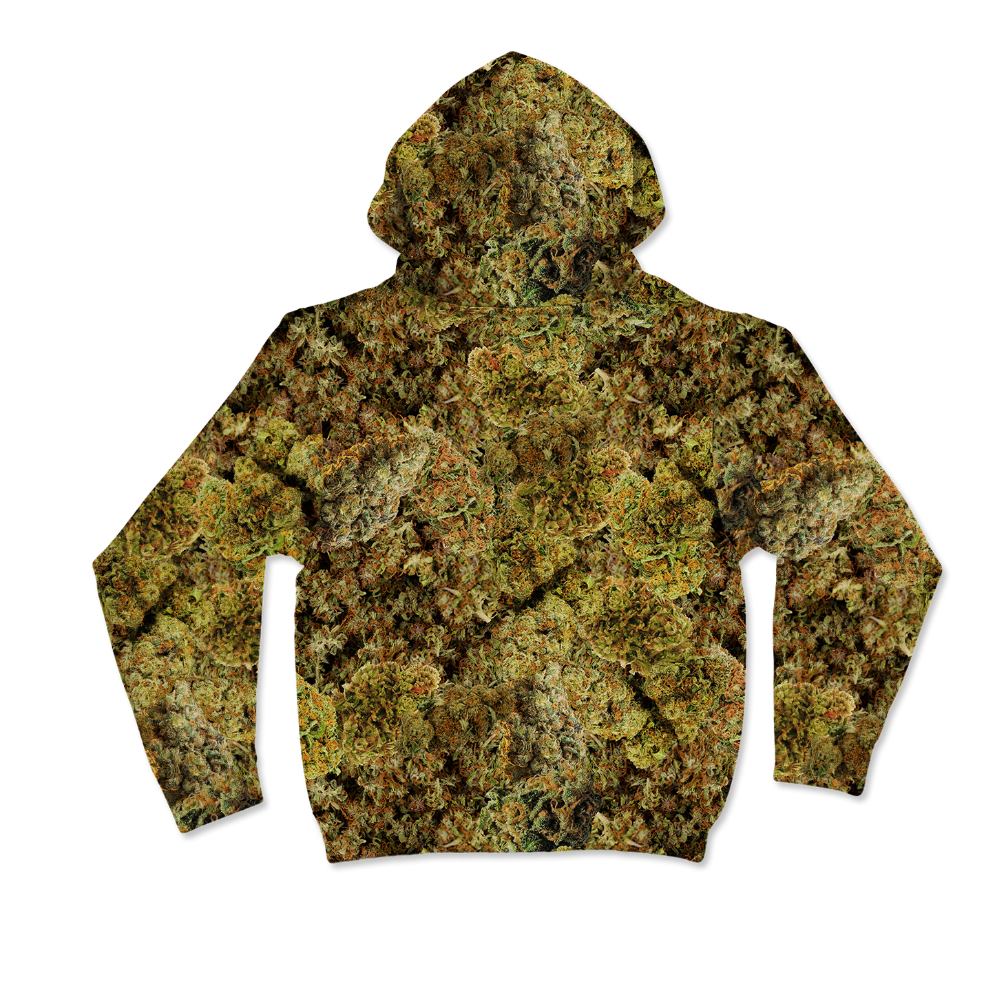 Cann~ Buds All Over Print Mask Hoodie