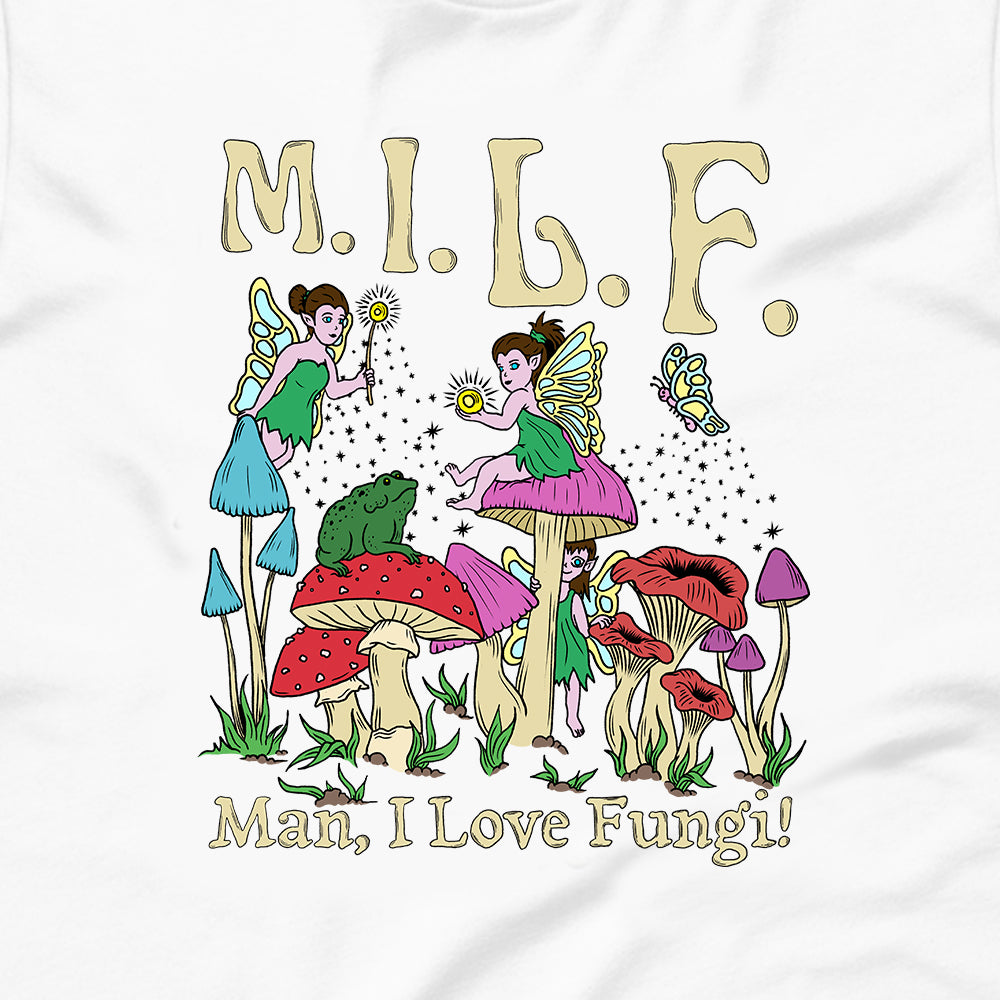 M.I.L.F Graphic Crop Sweatshirt