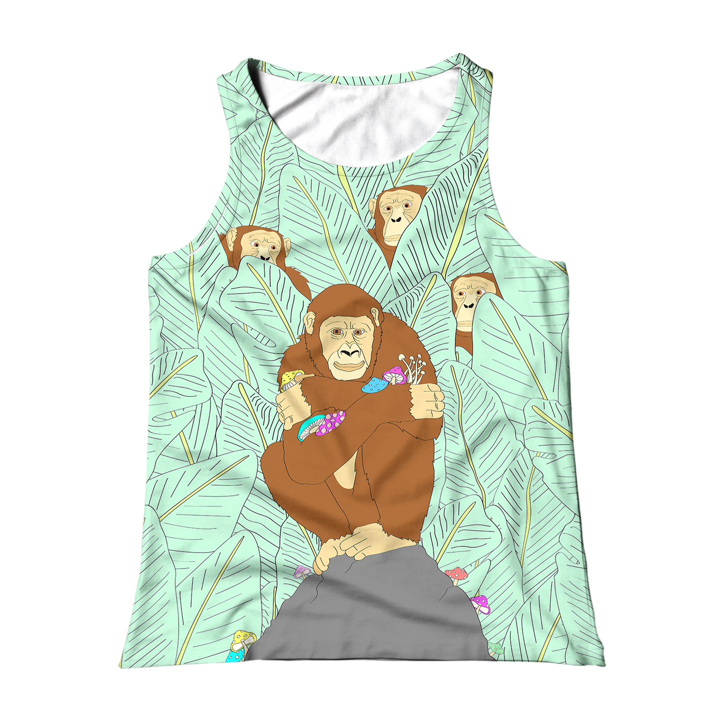 Apes Psi~  All Over Print Unisex Tank Top