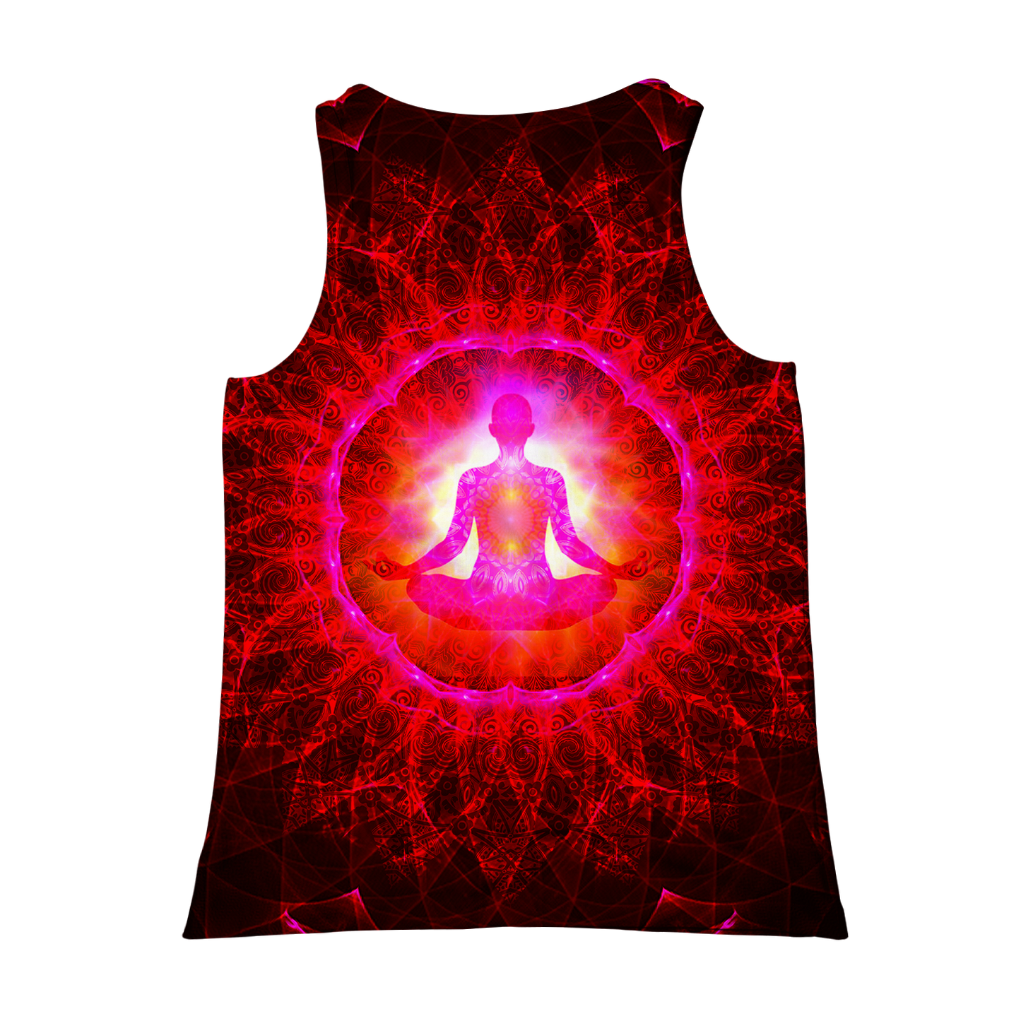 Meditating Psi~ All Over Print Unisex Tank Top