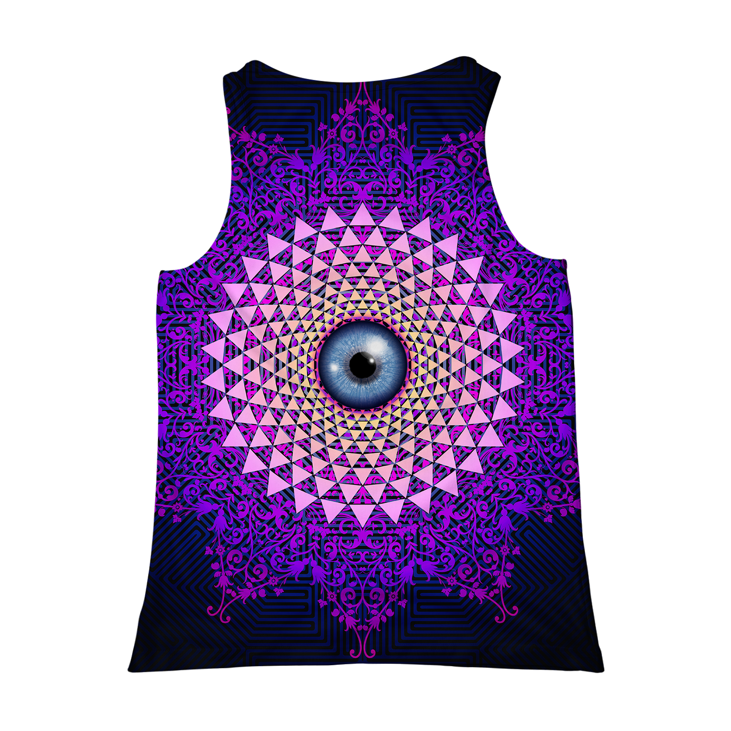 Psi~ Eye All Over Print Unisex Tank Top