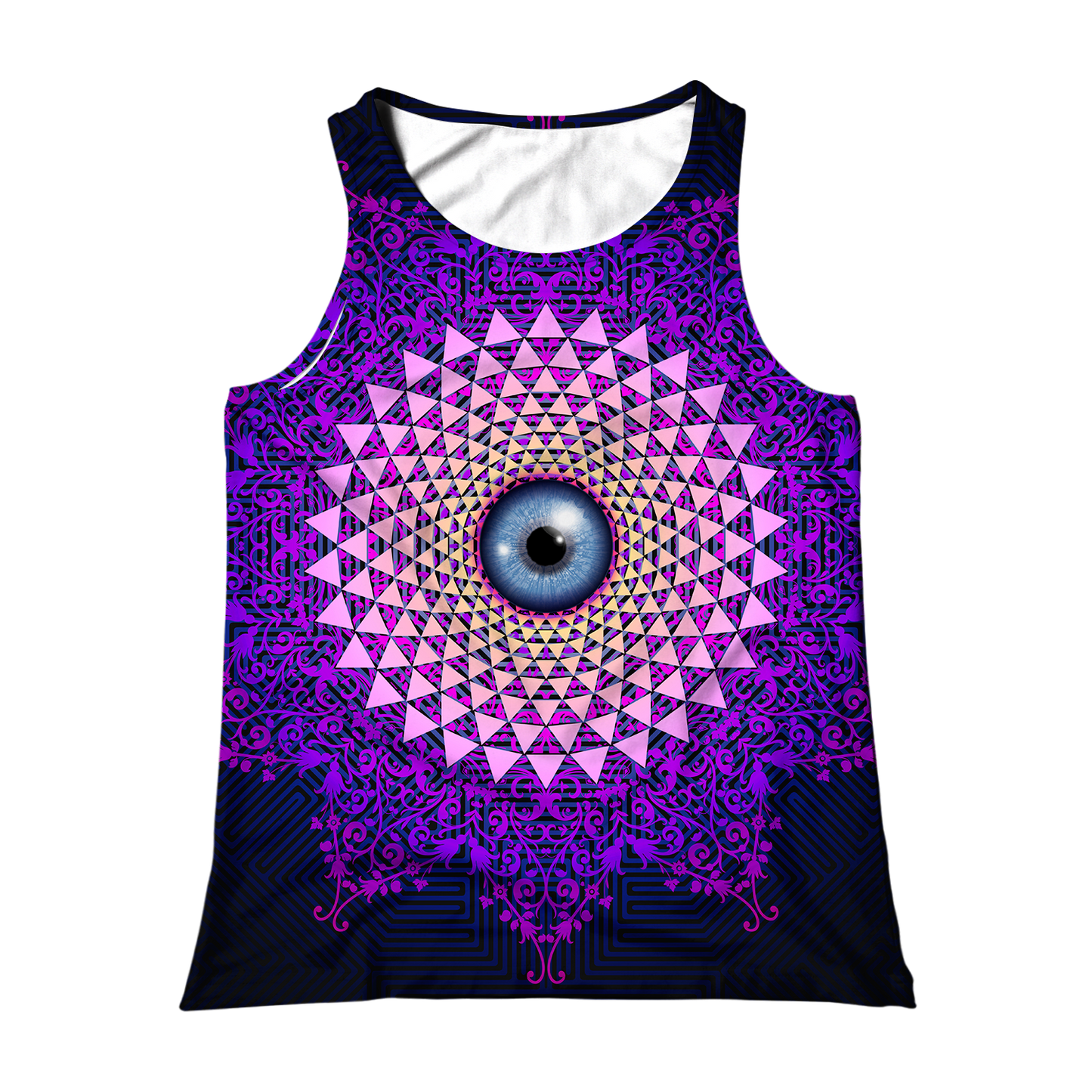 Psi~ Eye All Over Print Unisex Tank Top