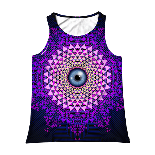 Psi~ Eye All Over Print Unisex Tank Top