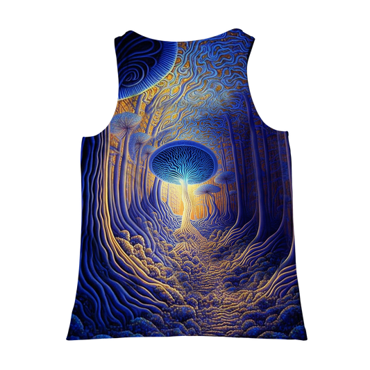 Psi~ Forest All Over Print Unisex Tank Top