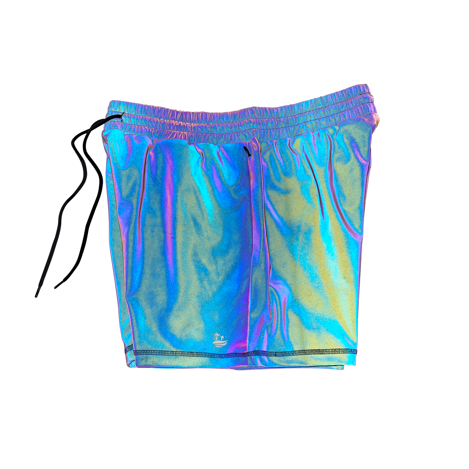 Buy LZLRUN Rainbow Reflective Shorts Pants Men Fluorescent