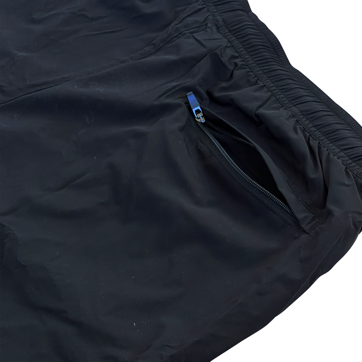 Mushroom Reflective Liner Men's 5" Active Shorts - Black