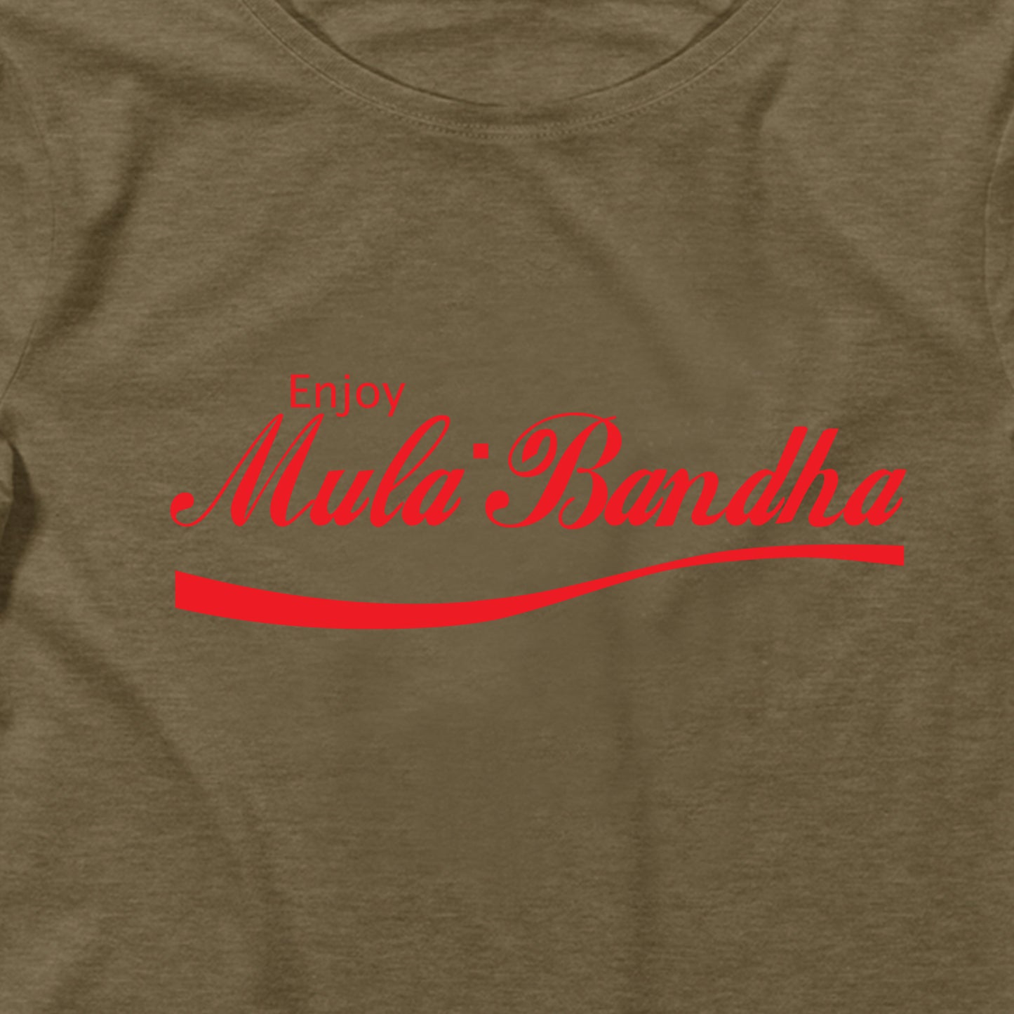 Enjoy Mula Bandha Graphic Crop Tee