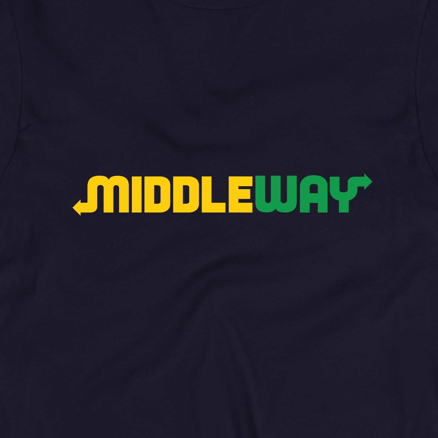 Middle Way Graphic  Sweatshirt