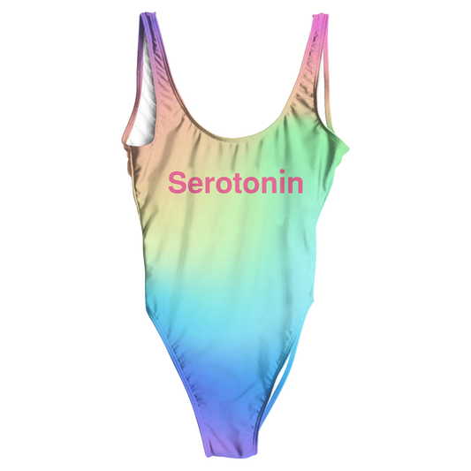 Serotonin All Over Print One-Piece Swimsuit