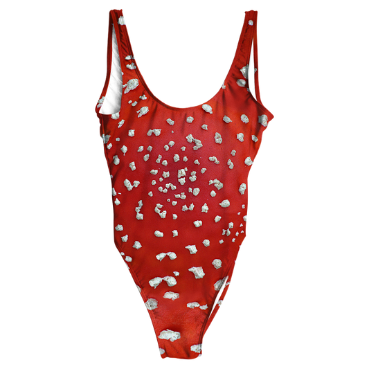 Amanita All Over Print One-Piece Swimsuit