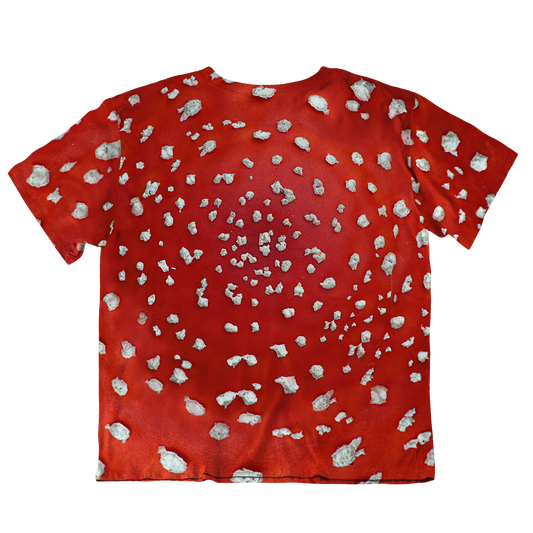 Fly Agaric - Amanita All Over Print Oversized Tee