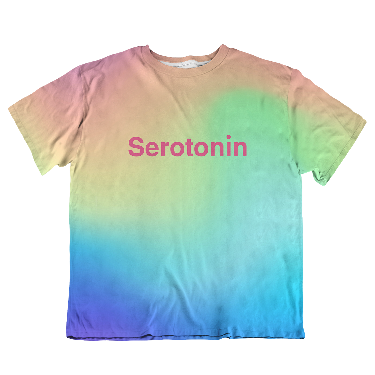 Serotonin All Over Print Oversized Tee