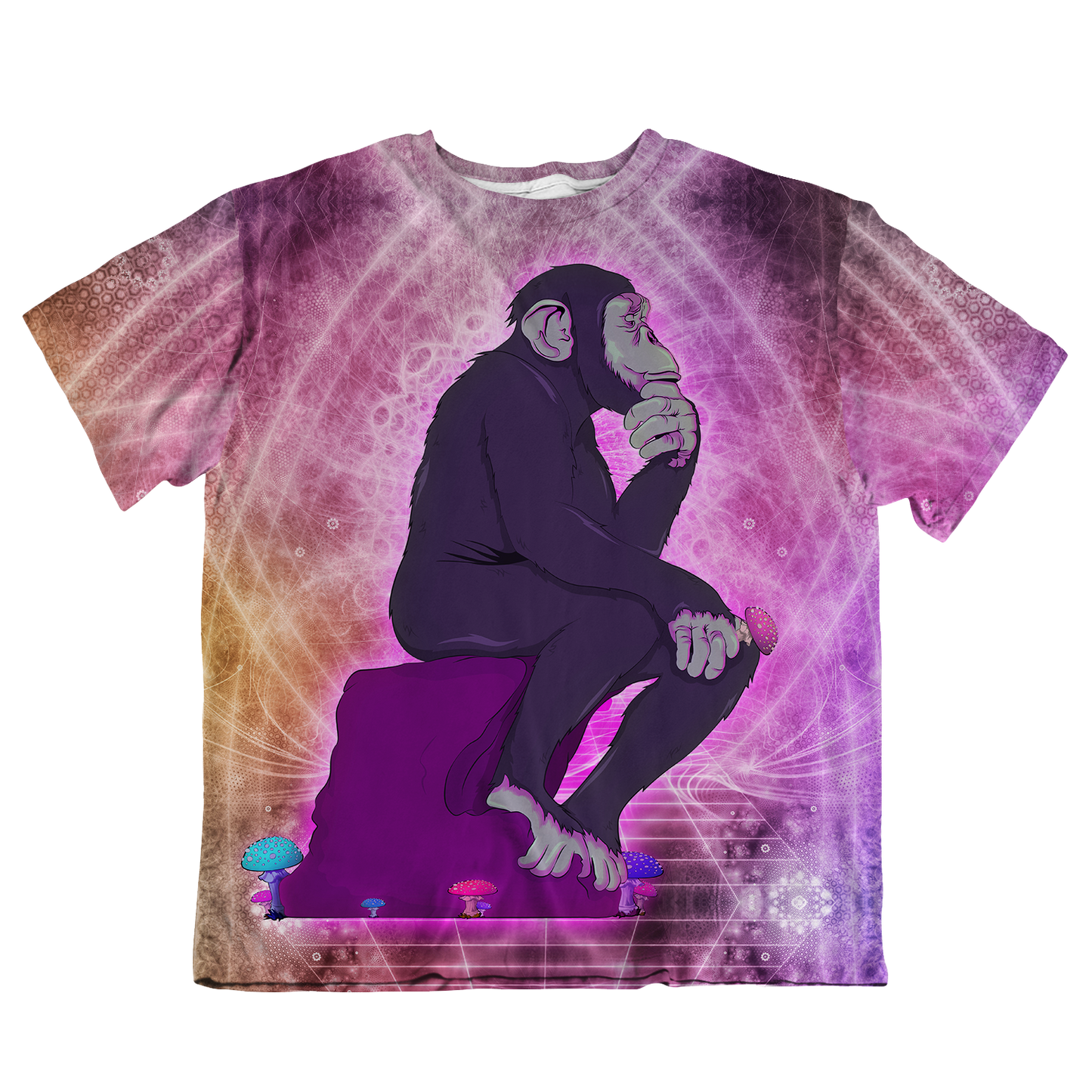 Thinking Ape All Over Print Oversized Tee