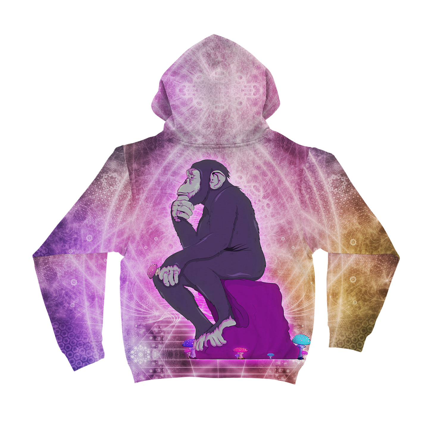 Thinking Ape All Over Print Unisex Hoodie