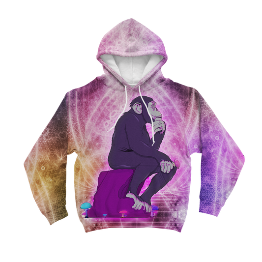 Thinking Ape All Over Print Unisex Hoodie