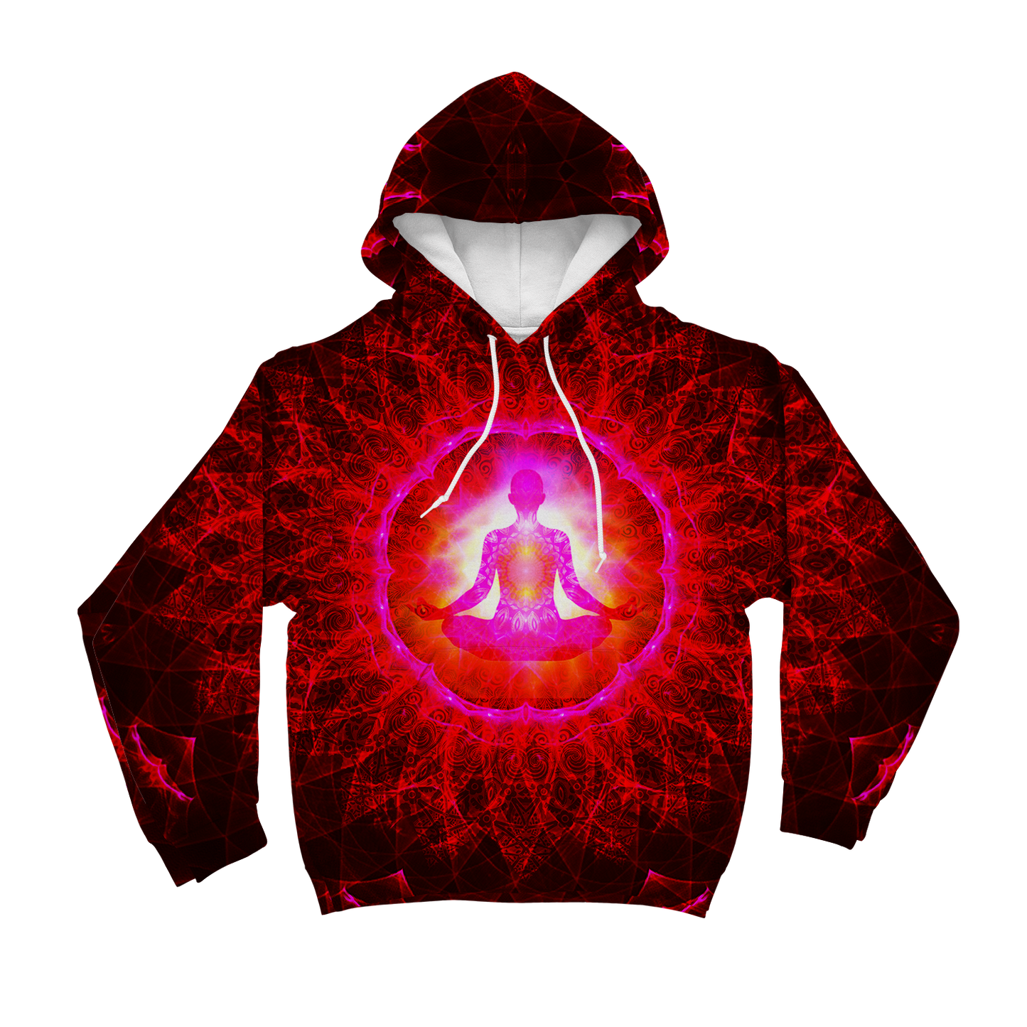 Meditating Psi~  All Over Print Unisex Hoodie