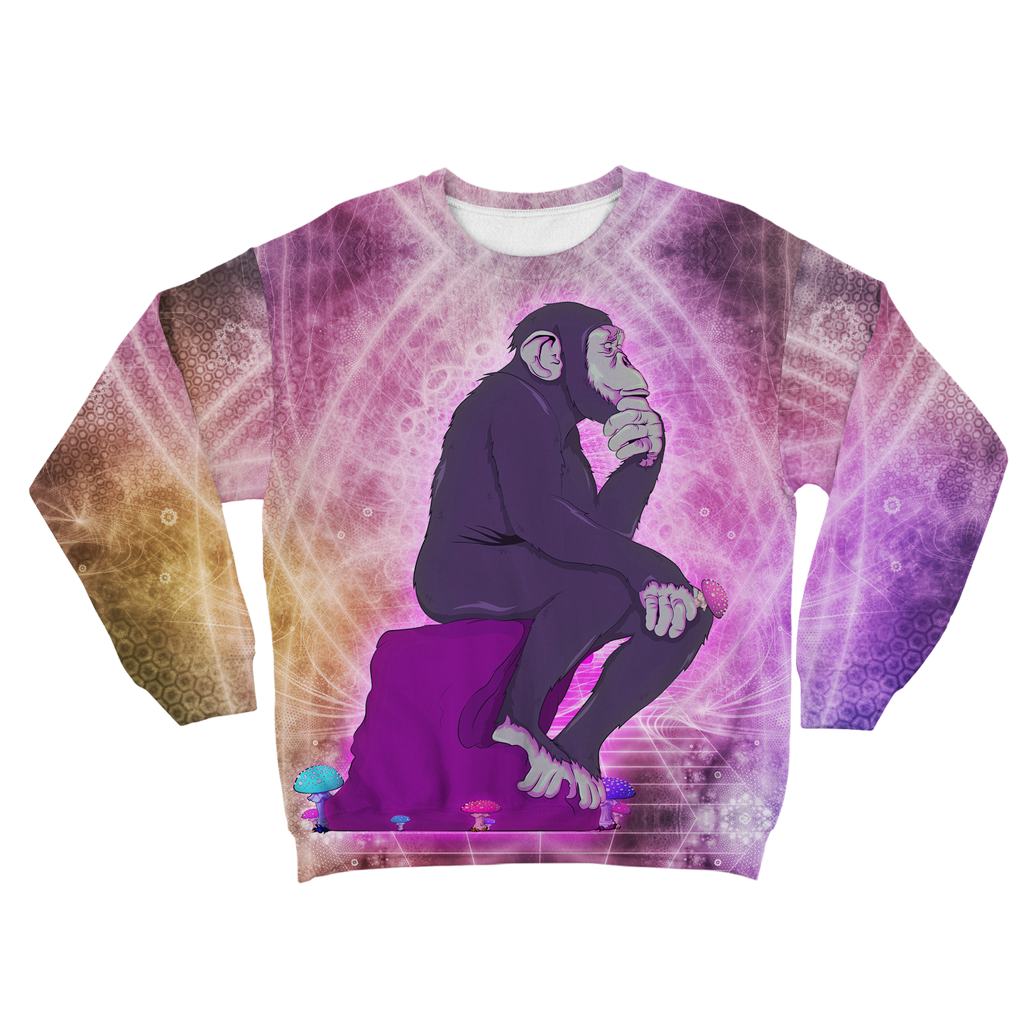 Thinking Ape All Over Print Unisex Sweatshirt