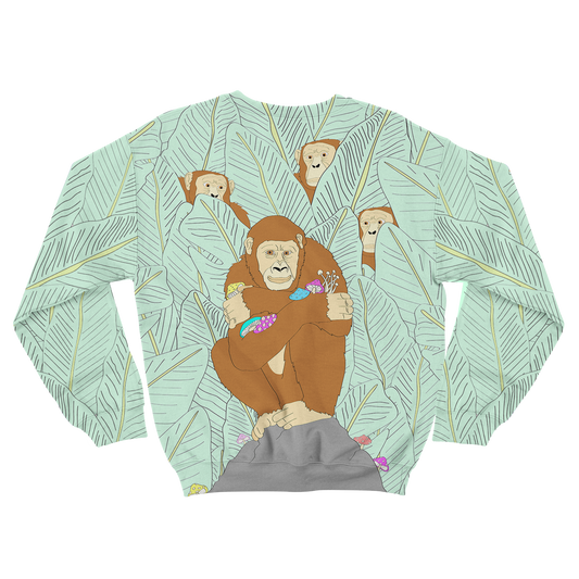Apes Psi~ All Over Print Unisex Sweatshirt