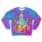 Pixel Ganesha All Over Print Unisex Sweatshirt