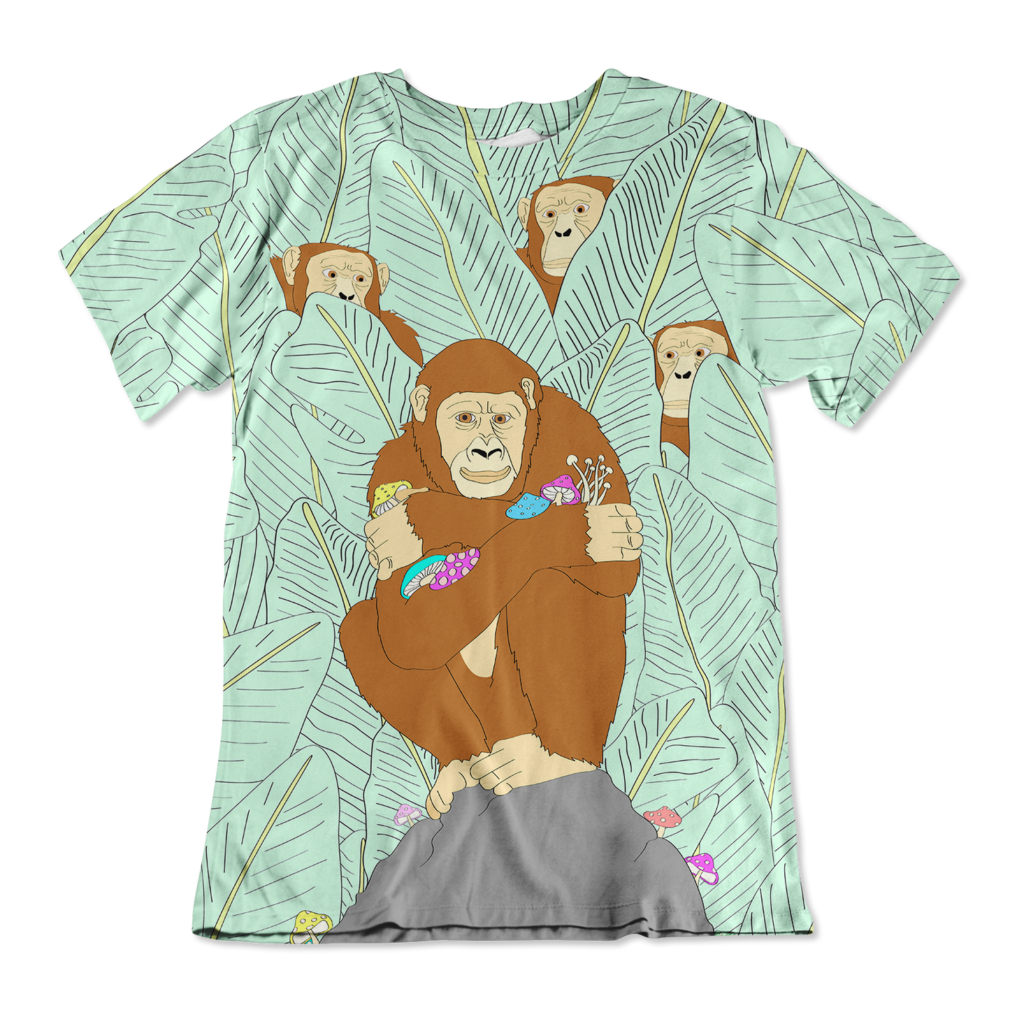 Apes Psi~ All Over Print Unisex Tee