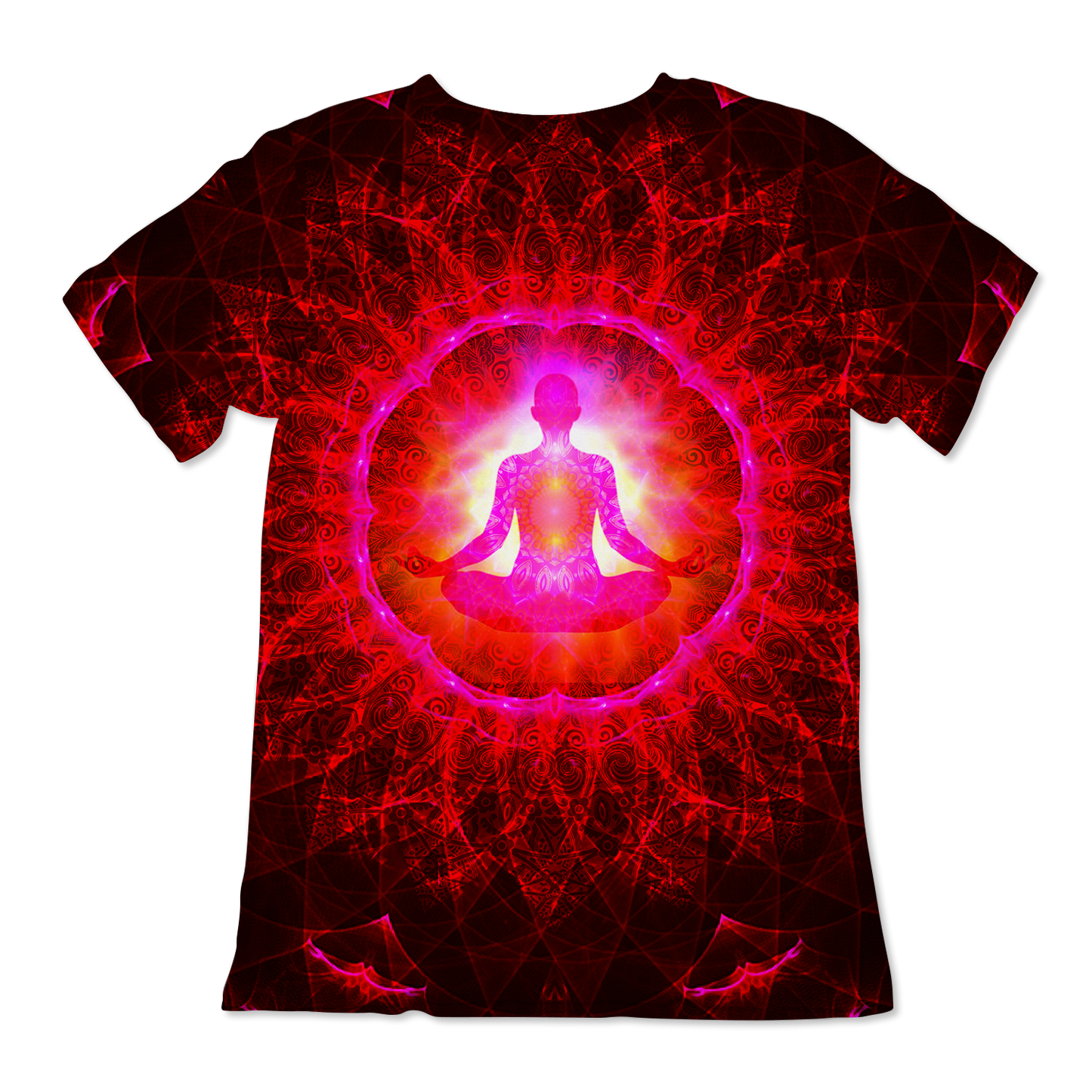 Meditating Psi~ All Over Print Unisex Tee