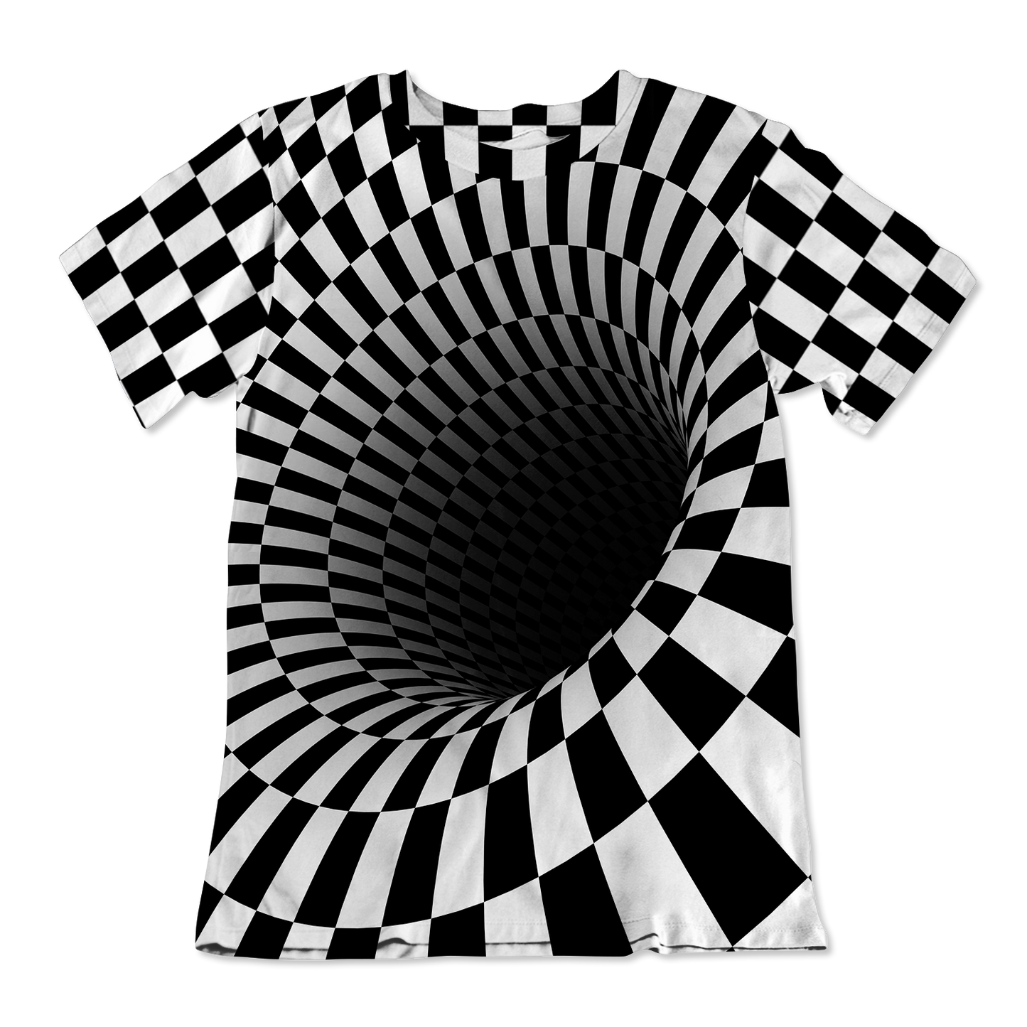 Black Hole All Over Print Unisex Tee