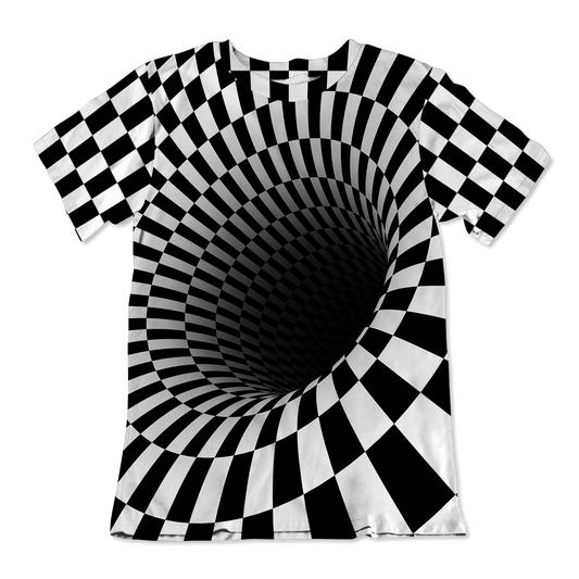 Black Hole All Over Print Unisex Tee