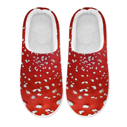 Amanita Men's Plush Slippers