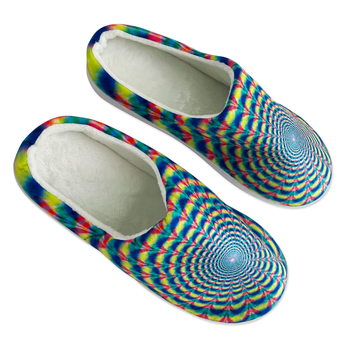 Psi~ Spiral Men's Plush Slipper