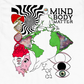 Mind Body Matter Graphic Crop Sweatshirt