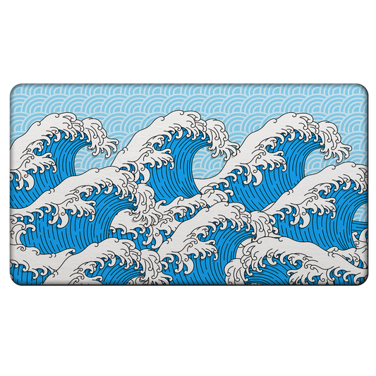 Retro Waves Rubber Door Mat