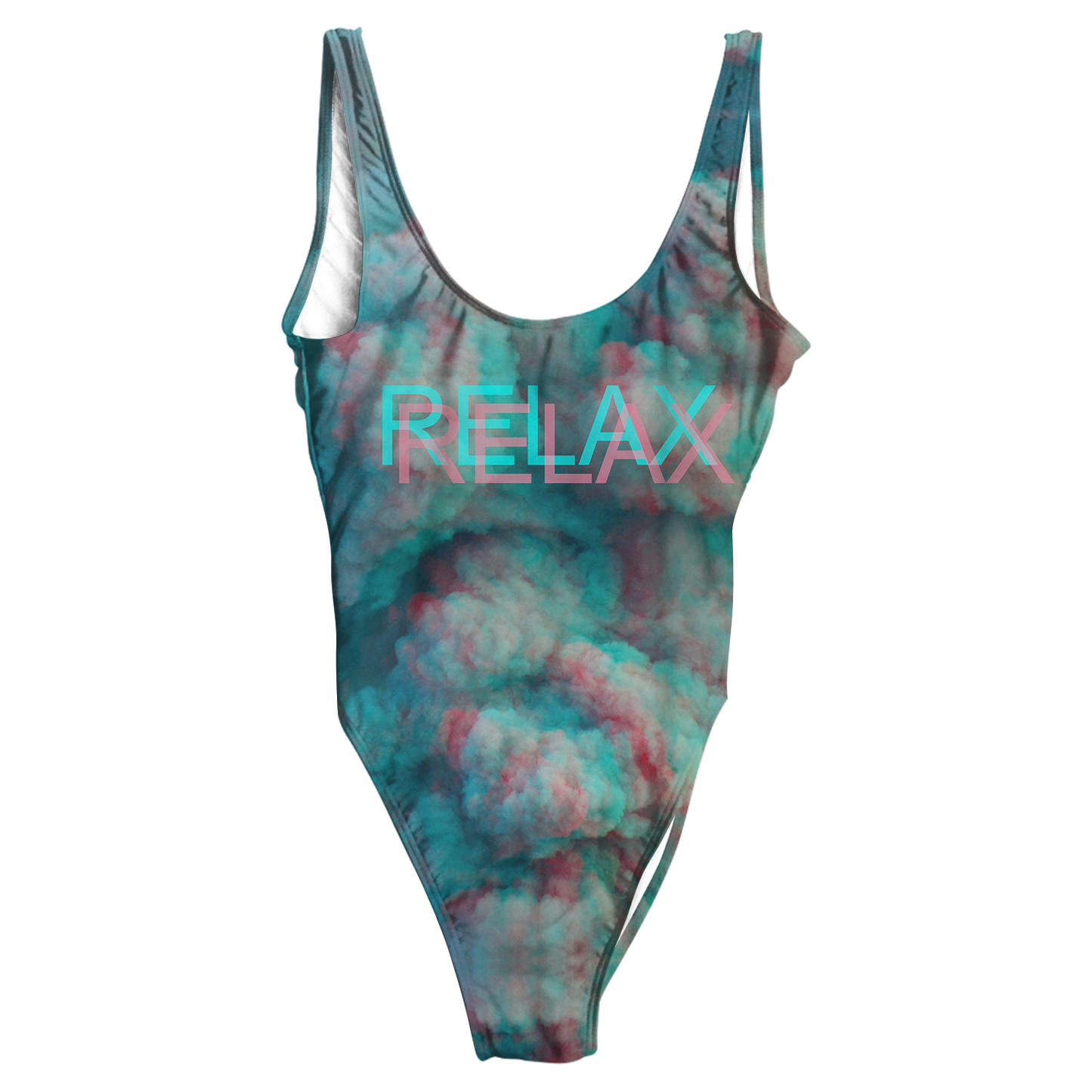 Relax All Over Print One-Piece Swimsuit