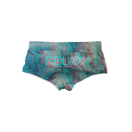 Relax All Over Print Triangle Swim Trunks