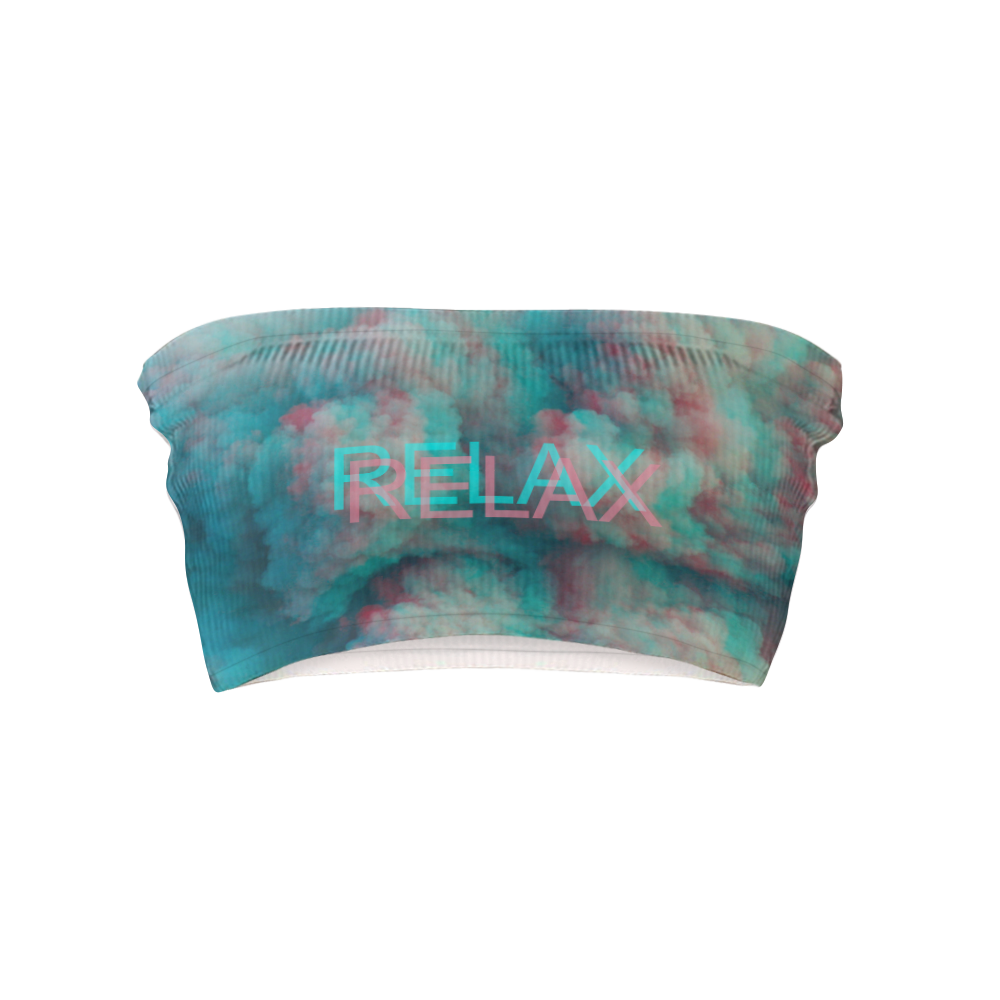 Relax All Over Print Women's Tube Top