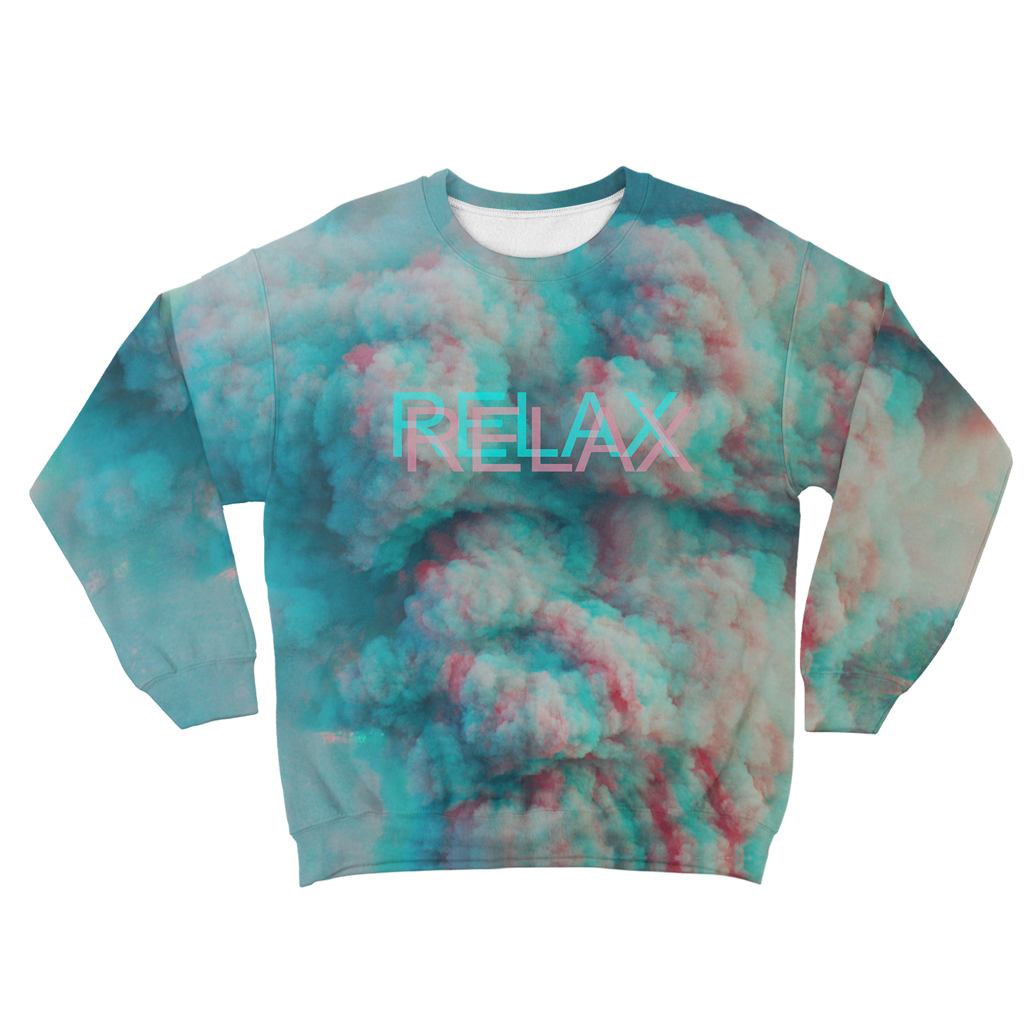 Relax All Over Print Unisex Sweatshirt