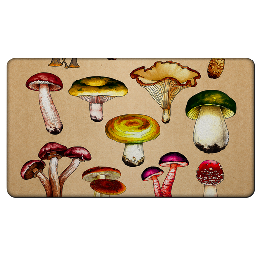 Magic Mushrooms Rubber Door Mat