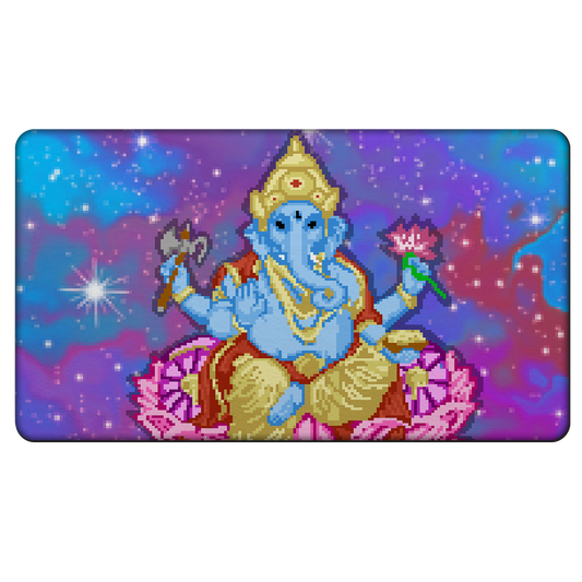 Pixel Ganesha Rubber Door Mat