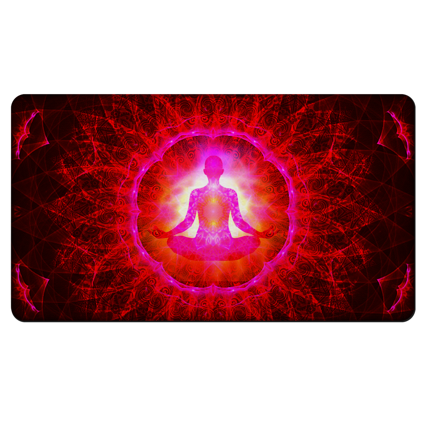 Psi~ Meditating Rubber Door Mat