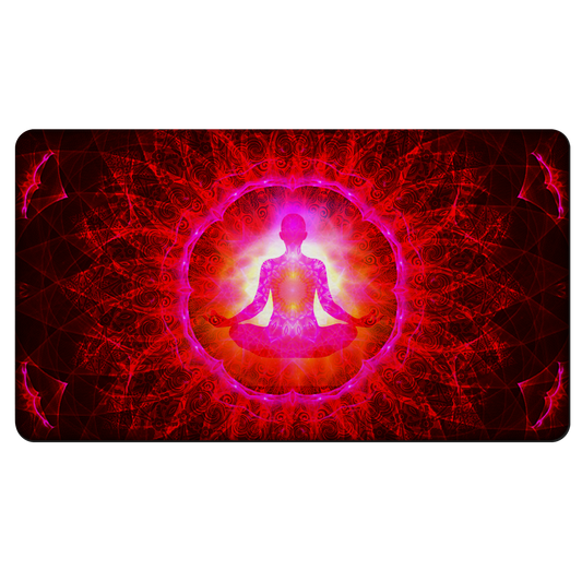 Psi~ Meditating Rubber Door Mat