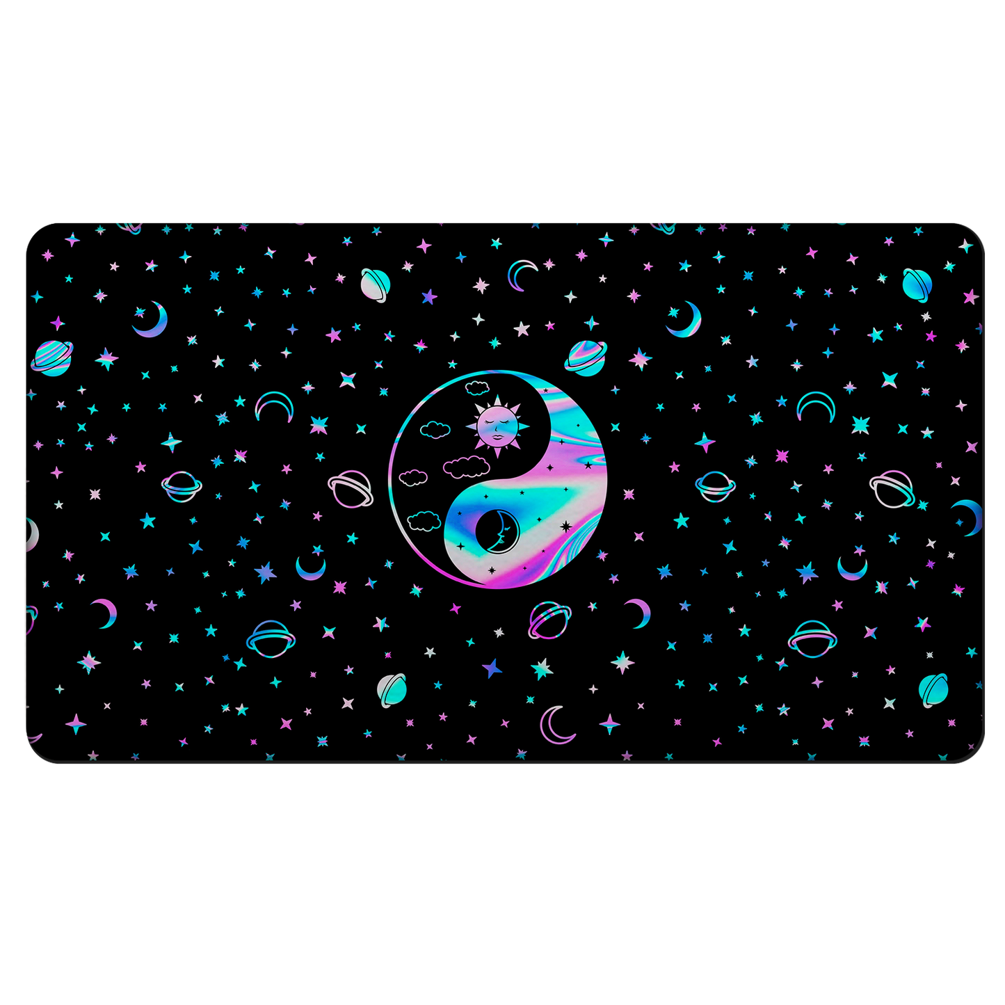 Yinyang Galaxy Rubber Door Mat