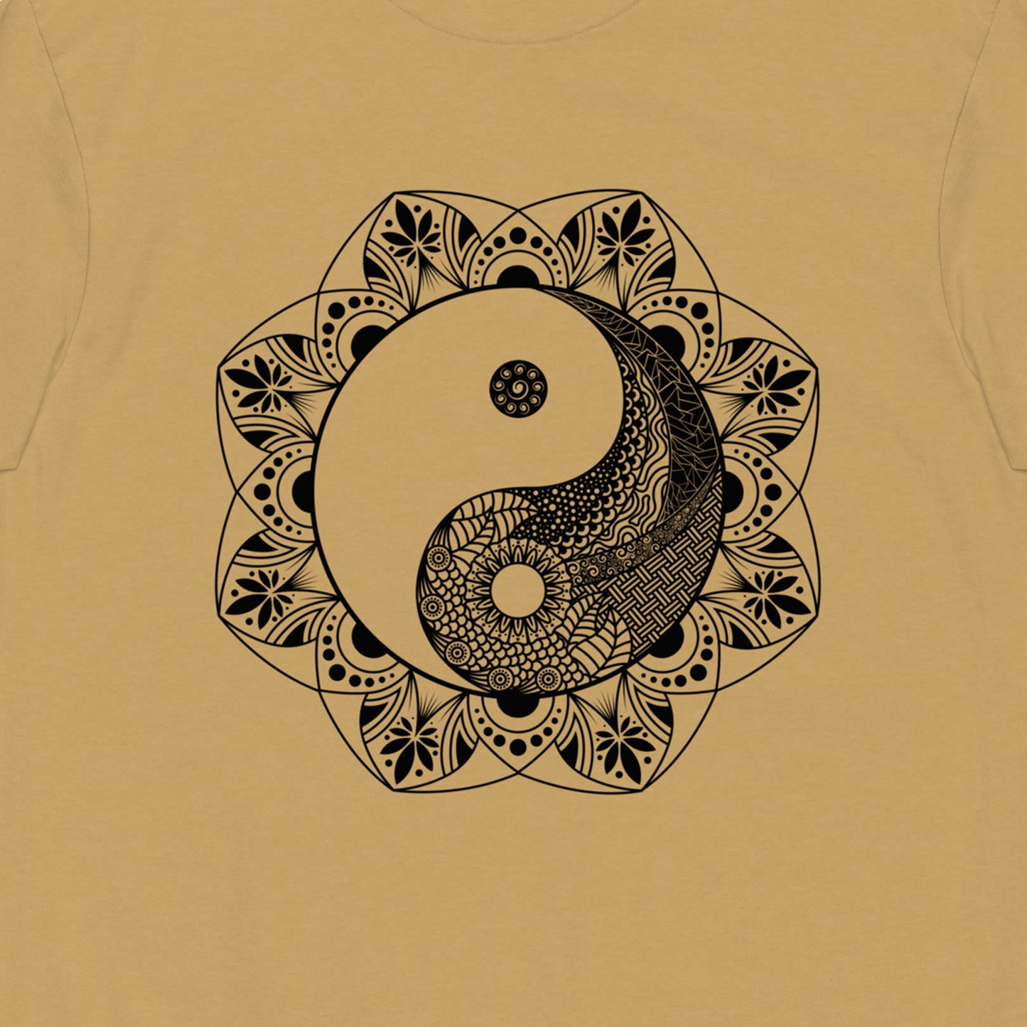 Yinyang Mandala Premium Graphic Tee