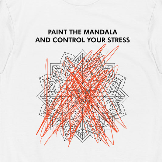 Paint The Mandala Premium Graphic Tee
