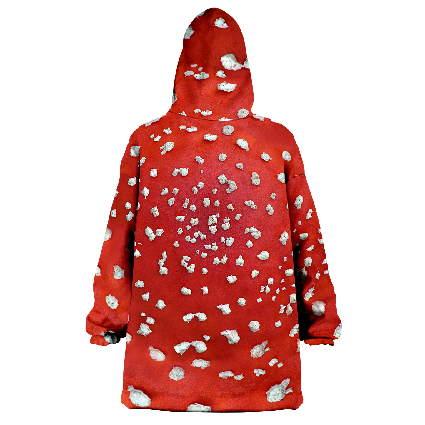 Amanita All Over Print Wearable Blanket Hoodie