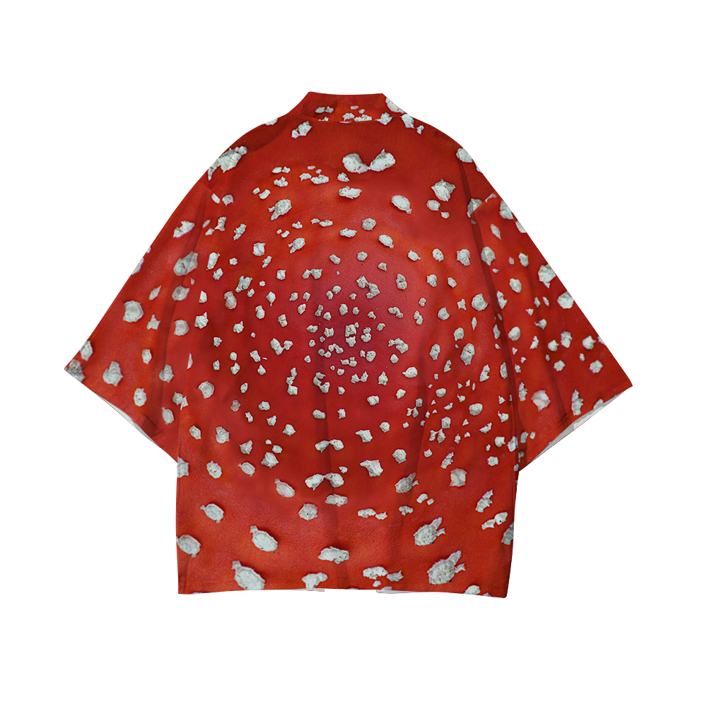 Fly Agaric - Amanita All Over Print Short Coat