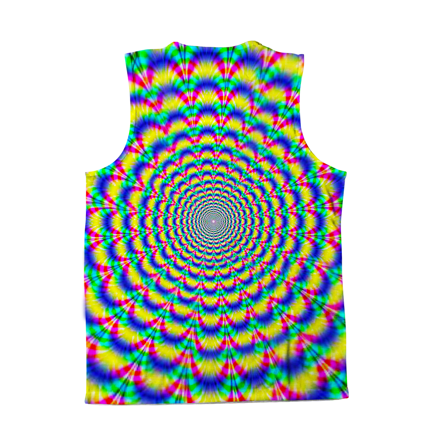 Psi~ Spiral All Over Print Sleeveless Tee